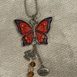 Colorful Butterfly chain for bag or purse